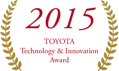 2015 TOYOTA Technology & Innovation Award